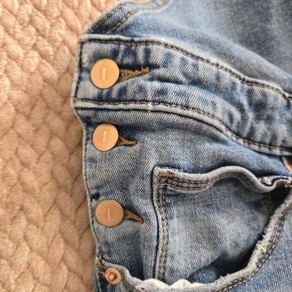 Ingrid & Isabel Light Blue Denim Overalls - Picture 12 of 13